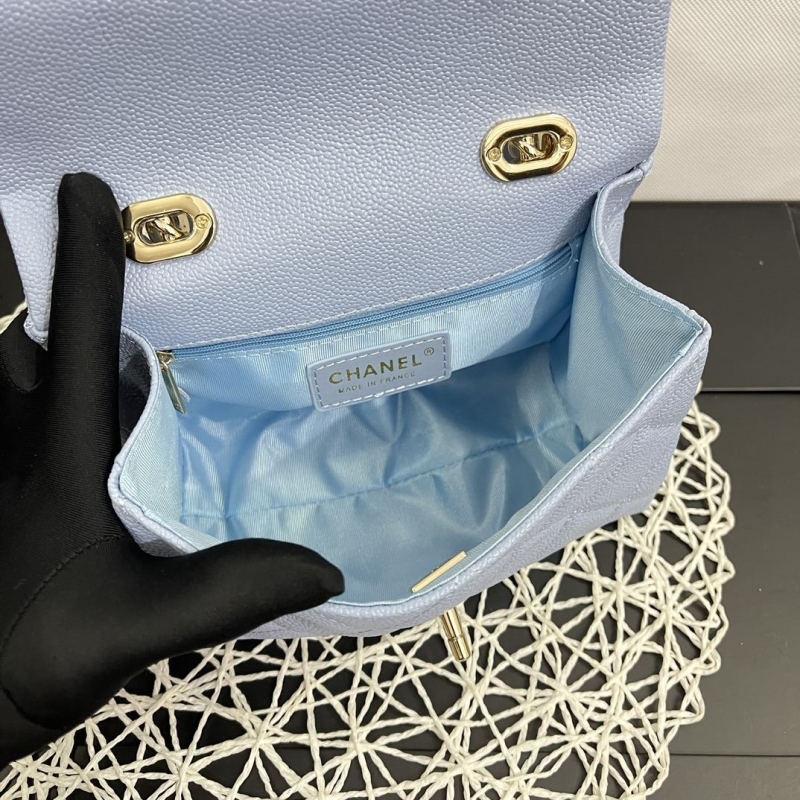 Ch**el top handle bags